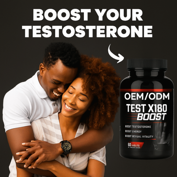 Test X180 – Ongeza Testosterone, Ongeza Nguvu! ⚡